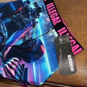 Brand New Krush Coco Illegal Street F1 Racing Boxer Briefs Stretch Underwear!